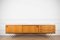 Large Minimalist German Steel and Teak Sideboard, 1960s 1