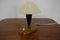 Aluminum and Wood Table Lamps, 1950s, Set of 2 2