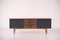 Vintage Scandinavian Black Teak Sideboard, 1960s 1