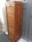 Vintage French Tambour Front Cabinet, 1950s, Image 4