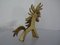 Figurine Cheval en Laiton par Walter Bosse pour Hertha Baller, 1950s 4