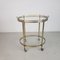 Vintage Brass and Glass 2-Tier Trolley, Image 4