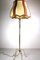 Vintage Brass and Lead Crystal Floor Lamp, 1930s, Imagen 10