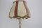 Vintage Brass and Lead Crystal Floor Lamp, 1930s, Image 7