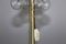 Vintage Brass and Lead Crystal Floor Lamp, 1930s 21