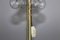 Vintage Brass and Lead Crystal Floor Lamp, 1930s, Image 21