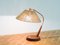 German Copper and Teak Table Lamp from Temde, 1960s, Image 2