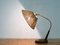 German Copper and Teak Table Lamp from Temde, 1960s 3