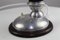 Lámpara de mesa vintage de aluminio y madera, años 20, Imagen 7
