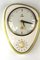 German Ceramic and Glass Clock with Egg Timer from Junghans, 1950s 6