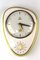 German Ceramic and Glass Clock with Egg Timer from Junghans, 1950s, Imagen 1