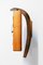 Mid-Century German Brass and Teak Electric Wall Clock from Dugena, 1960s, Imagen 6