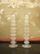 Kerzenhalter aus Glas von Timo Sarpaneva für Iittala, 1980er, 2er Set 1