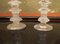 Kerzenhalter aus Glas von Timo Sarpaneva für Iittala, 1980er, 2er Set 4