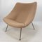 Vintage Oyster Lounge Chair & Ottoman Set by Pierre Paulin for Artifort, 1960s 3