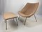 Vintage Oyster Lounge Chair & Ottoman Set by Pierre Paulin for Artifort, 1960s 2