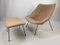 Vintage Oyster Lounge Chair & Ottoman Set by Pierre Paulin for Artifort, 1960s, Image 2
