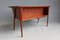 Danish Teak and Wood Desk by Gunnar Nielsen Tibergaard for Tibergaard, 1960s 3