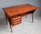 Danish Teak and Wood Desk by Gunnar Nielsen Tibergaard for Tibergaard, 1960s, Image 7