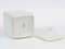 Mid-Century German White Porcelain Candy Box from Wunsiedel Bavaria 4