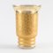 Belgian Gold Plated Art Deco Vase from Laeken, 1930s 2