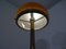 Messing & Glas Stehlampe, 1970er 16