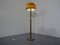Brass & Glass Floor Lamp, 1970s 2