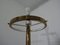 Brass & Glass Floor Lamp, 1970s, Image 14