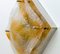 Mid-Century Italian Steel and Glass Sconce from Mazzega, 1960s, Image 4