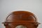 Antique Art Nouveau French Carved Walnut Mantel Mirror, 1910s, Image 4