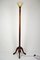 Art Deco French Carved Wooden Torchiere Floor Lamp, 1930s, Image 3