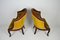Antique French Carved Mahogany Tub Chairs, Set of 2, Image 8