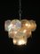 Iridescent Murano Glass Chandelier, 1980s 7