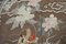 Großer antiker bestickter japanischer Meiji Seidenteppich, 1890er 9