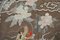 Large Antique Japanese Meiji Silk Embroidered Tapestry, 1890s, Image 9