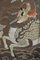 Large Antique Japanese Meiji Silk Embroidered Tapestry, 1890s, Image 11