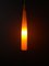 Orange Deckenlampe von Gino Vistosi für Vistosi, 1960er 2