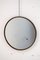 Small Italian Brass Round Mirror, 1960s 1