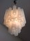 Lampadario tubolare in vetro di Murano, anni '80, Immagine 6