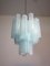 Lampadario tubolare in vetro di Murano, anni '80, Immagine 4