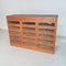 Vintage Oak Haberdashery Shop Counter 6