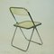 Plia Folding Chairs by Giancarlo Piretti for Castelli, 1960s, Set of 4 10