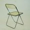 Plia Folding Chairs by Giancarlo Piretti for Castelli, 1960s, Set of 4, Image 10