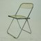 Plia Folding Chairs by Giancarlo Piretti for Castelli, 1960s, Set of 4 1