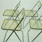 Plia Folding Chairs by Giancarlo Piretti for Castelli, 1960s, Set of 4, Image 7