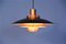 Danish Copper Pendant Lamp from Form Light, 1970s 3
