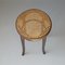 Antique Bentwood and Rattan No. 4611 Stool from Thonet 6