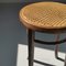 Antique Bentwood and Rattan No. 4611 Stool from Thonet 4