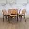 No. 811 Prague Chairs by Josef Hoffmann for FMG, 1960s, Set of 6 2