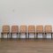 No. 811 Prague Chairs by Josef Hoffmann for FMG, 1960s, Set of 6, Image 3